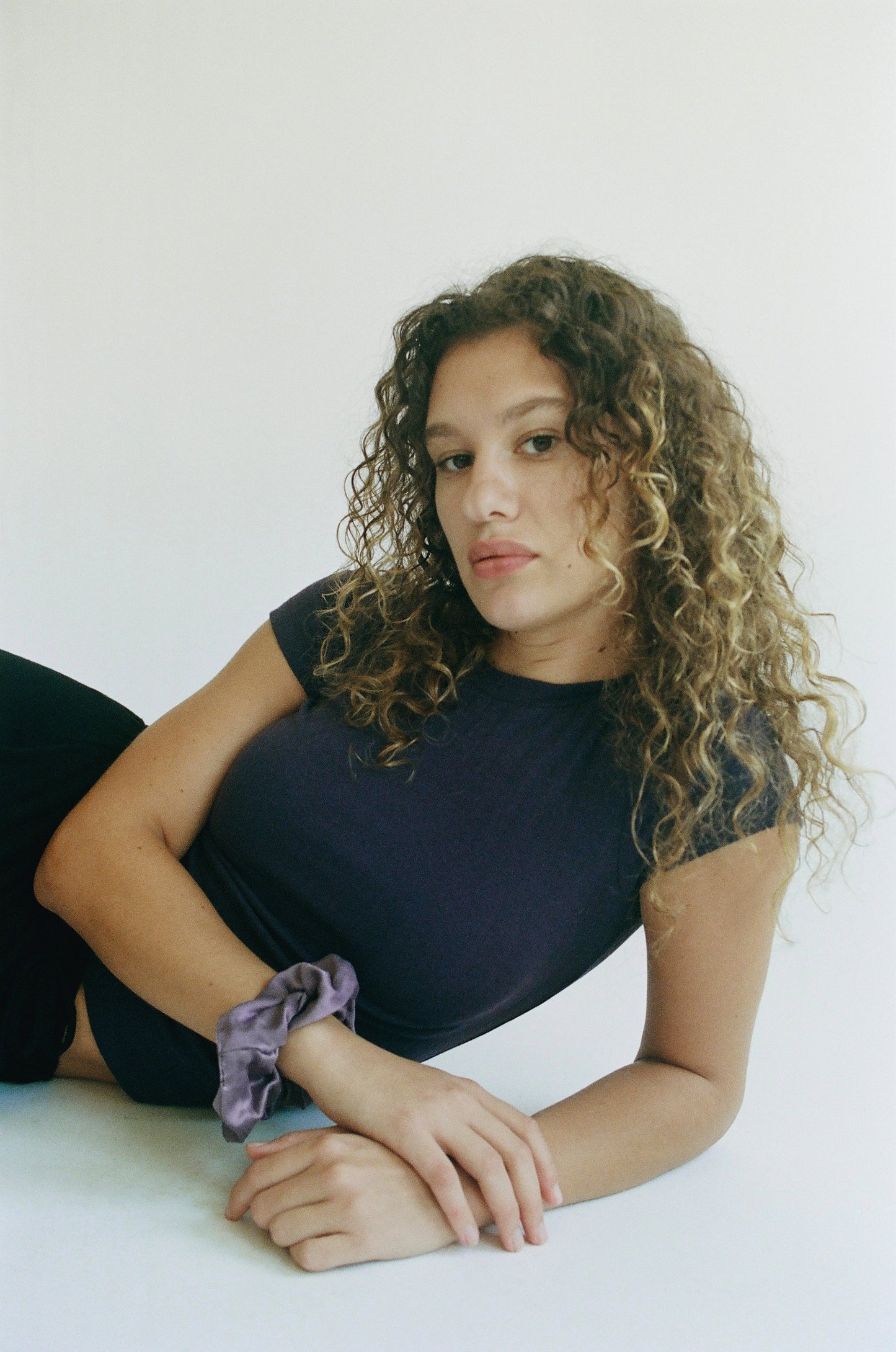 Pointelle Texture Tee
