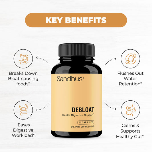 Debloat Capsules - 60 Ct