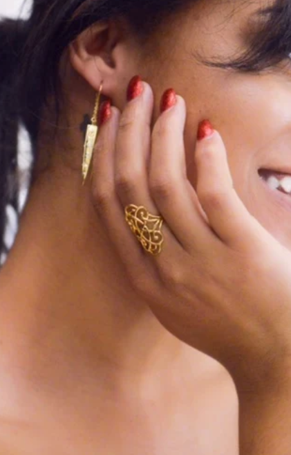 Infinite Love, Adjustable Ring, 18k Gold