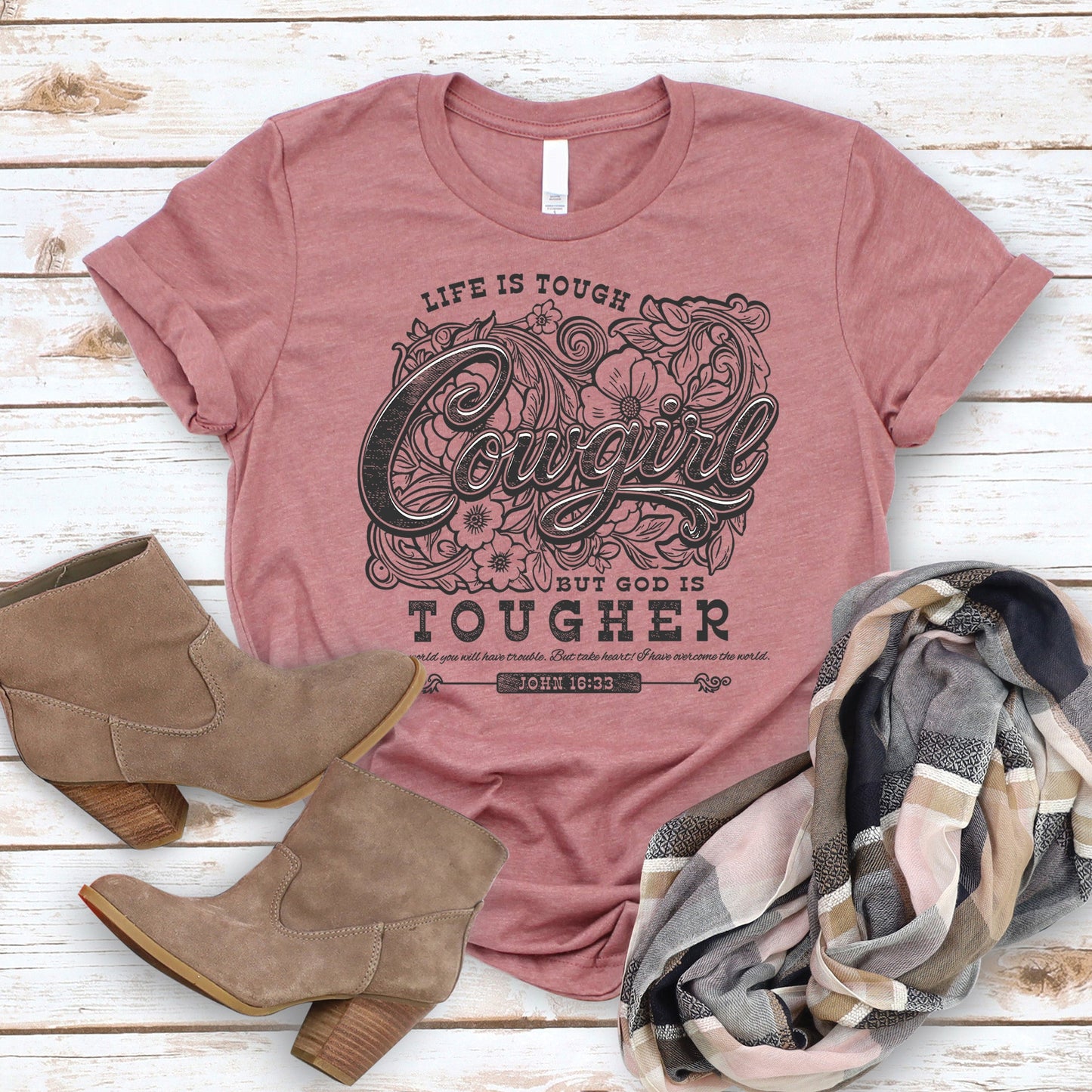 Tough Life Cowgirl Tee