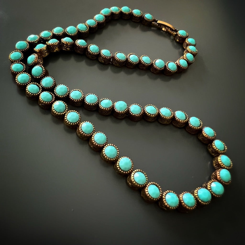 Turquoise Tennis Mystic Necklace