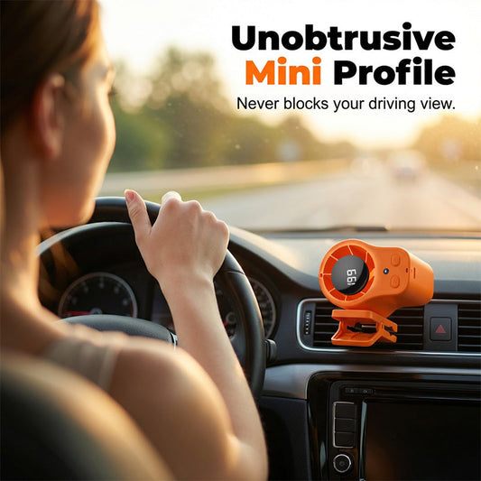 💨❄️Hands-Free Personal Cooling Fan with LED Display