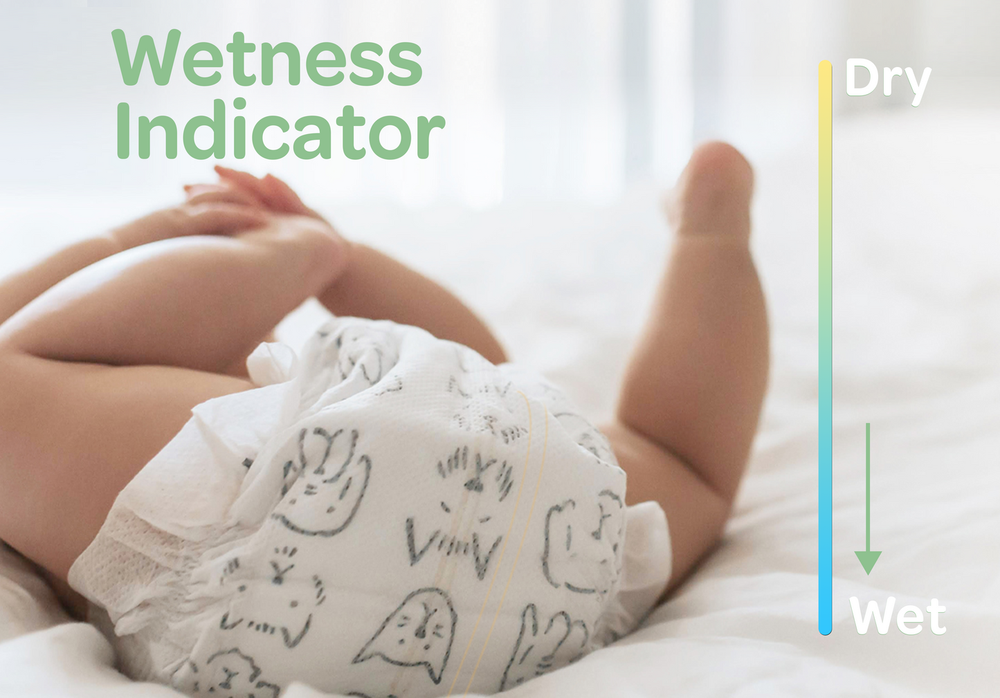 Clear+Dry® Natural Disposable Diapers + Wipes
