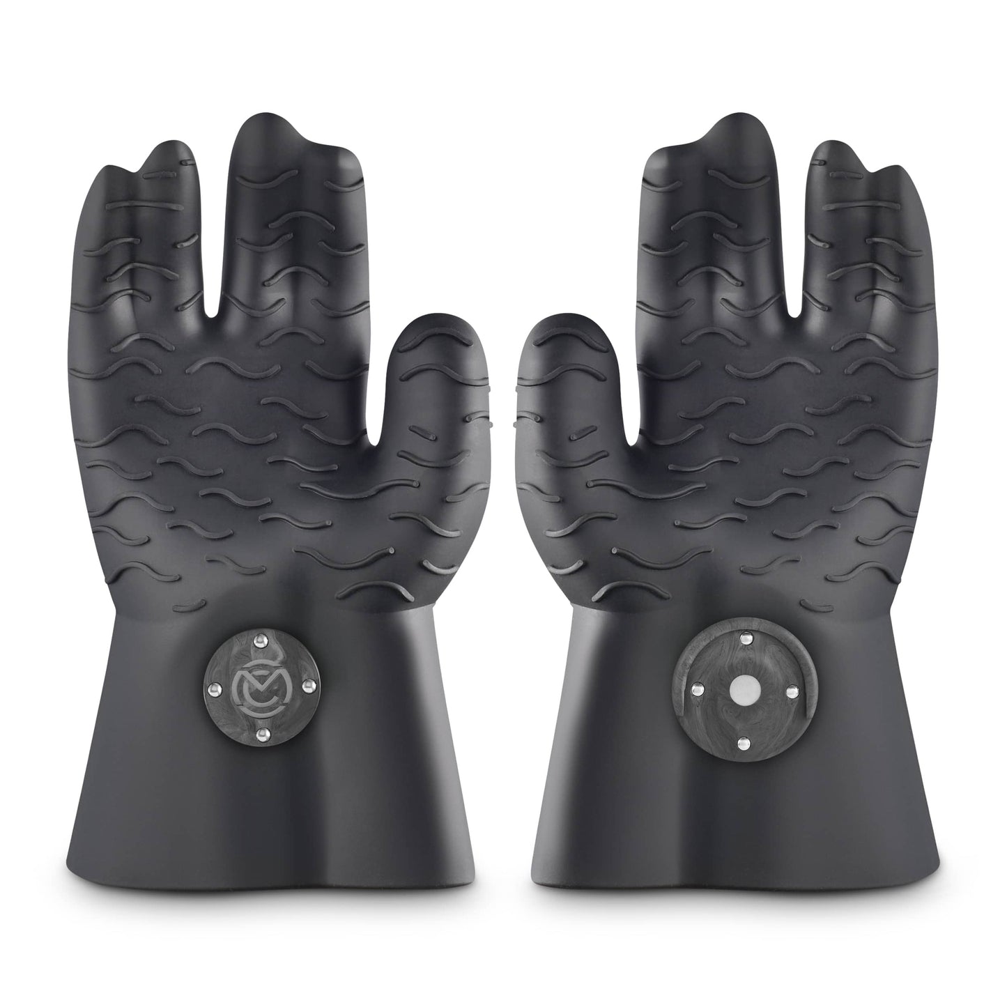  MagneCHEF Magnetic Easy On & Off BBQ Gloves