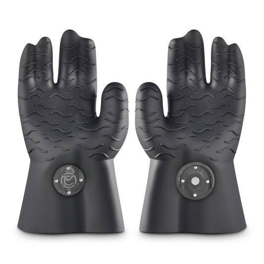  MagneCHEF Magnetic Easy On & Off BBQ Gloves