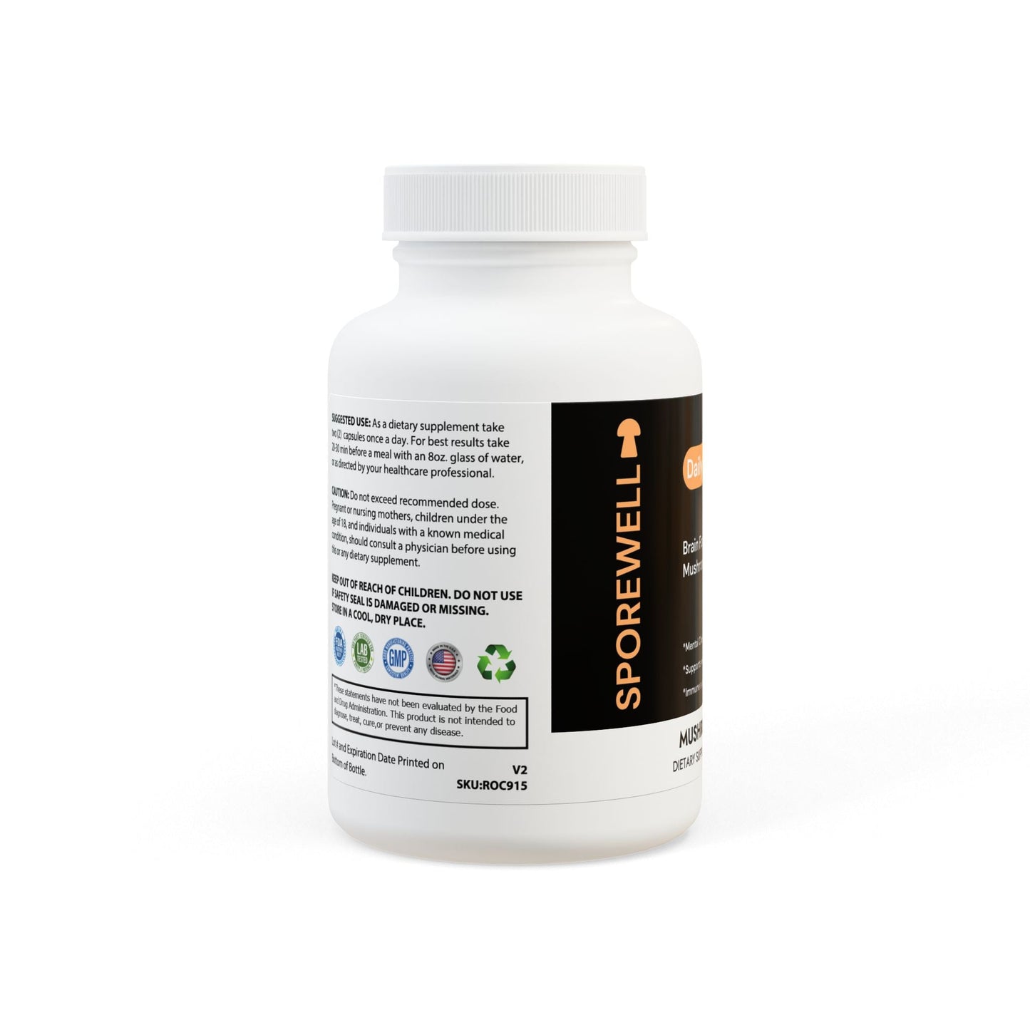 Daily Adapt+™ Brain Fog & Clarity Mushroom Blend Supplement