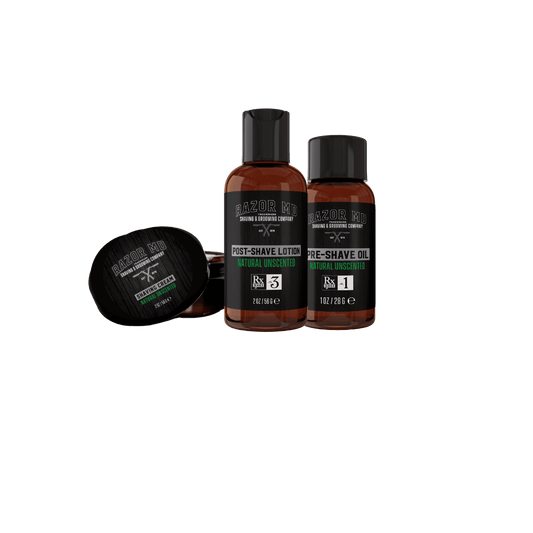 Natural Unscented Travel Trio