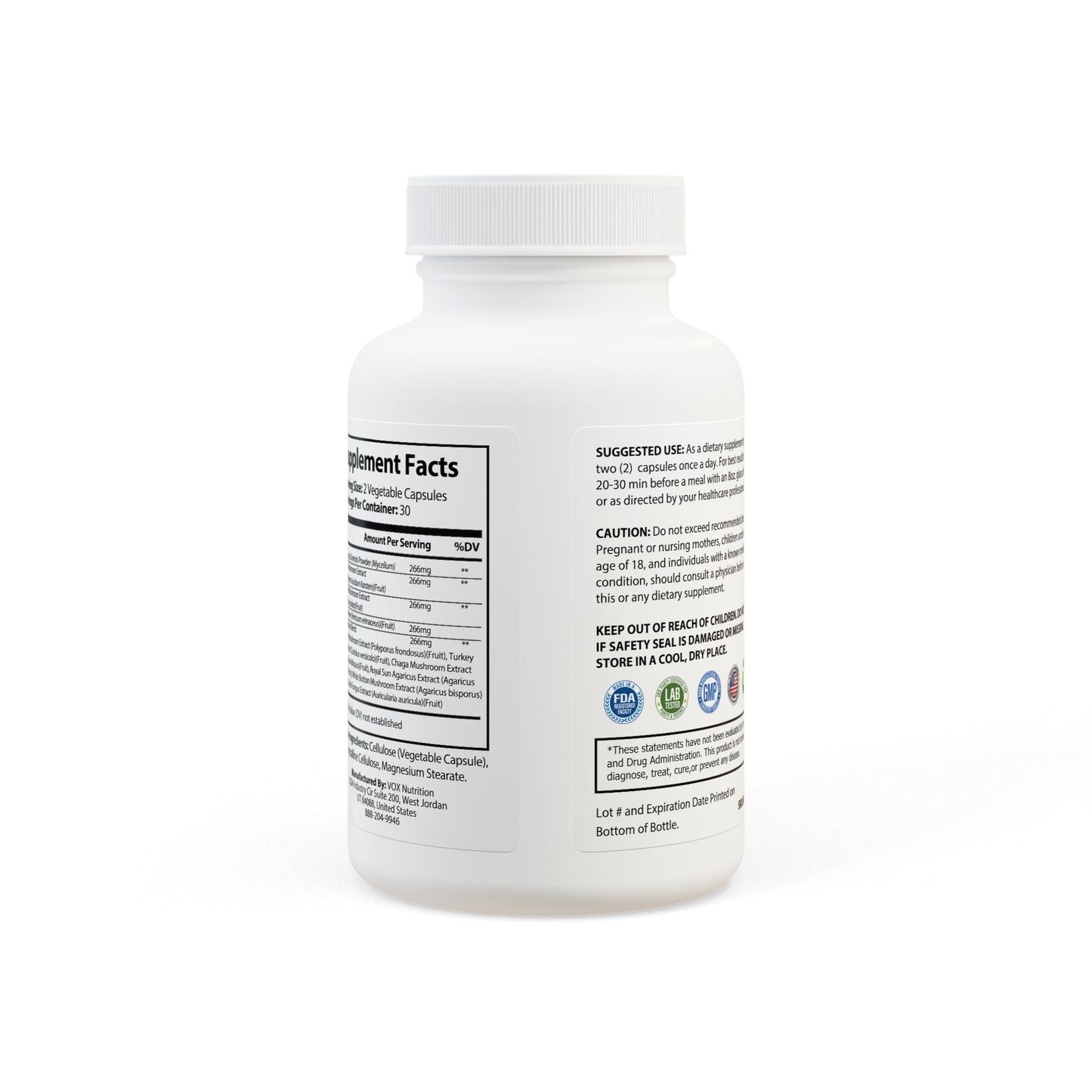 Daily Adapt+™ Brain Fog & Clarity Mushroom Blend Supplement