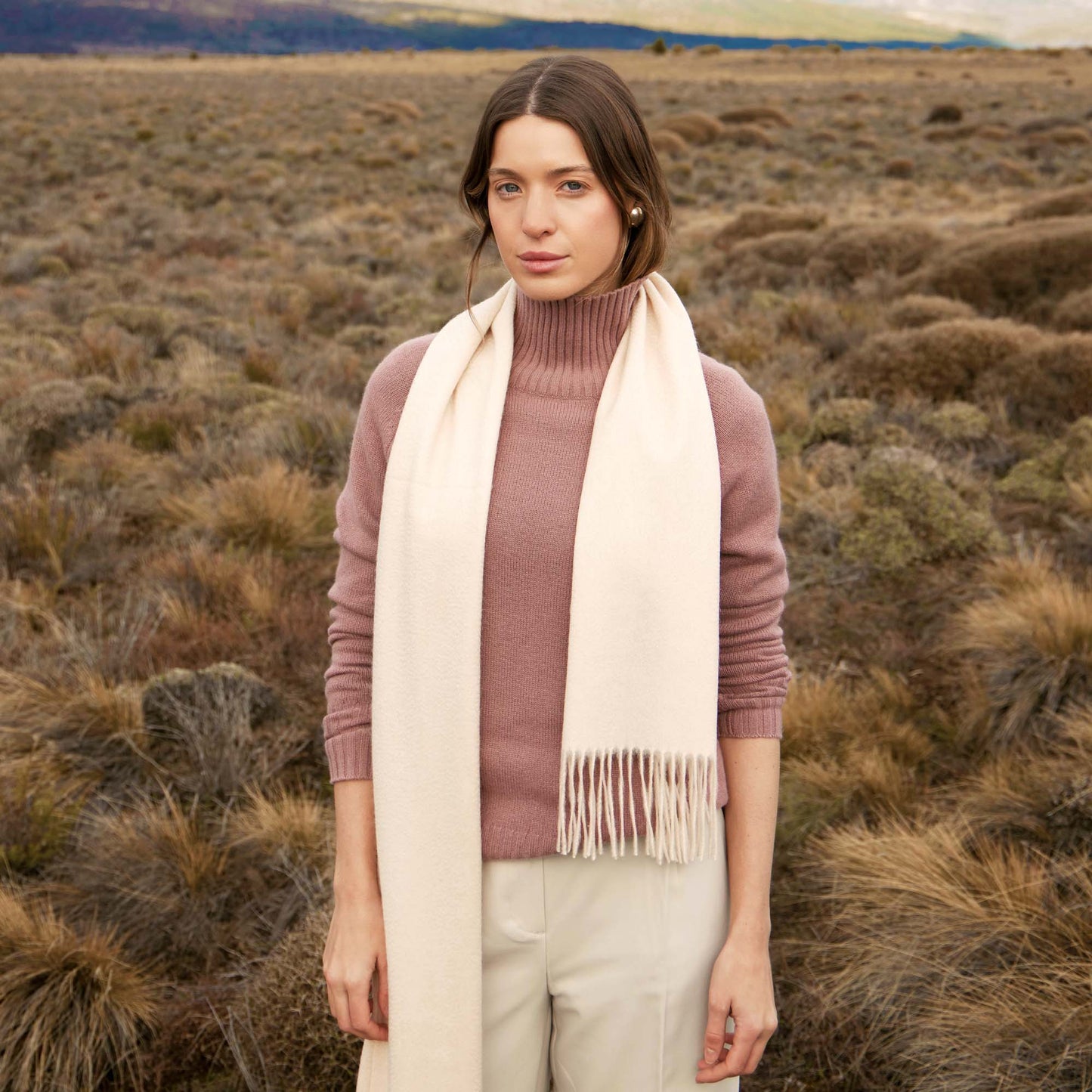 Emma Cashmere Relaxed Turtleneck Sweater