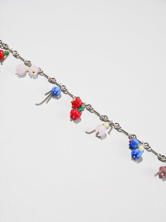 Blooms Bar Chain Wristlet v2