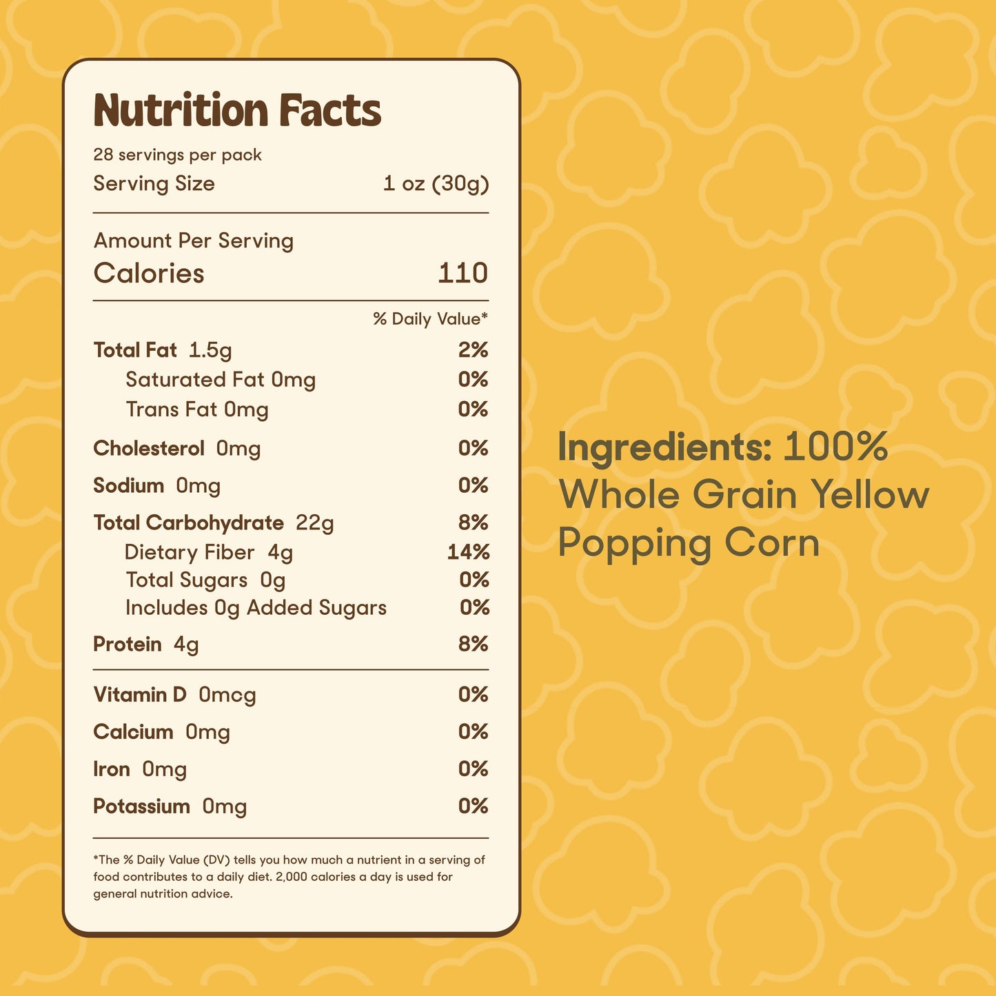 Yellow Popping Corn