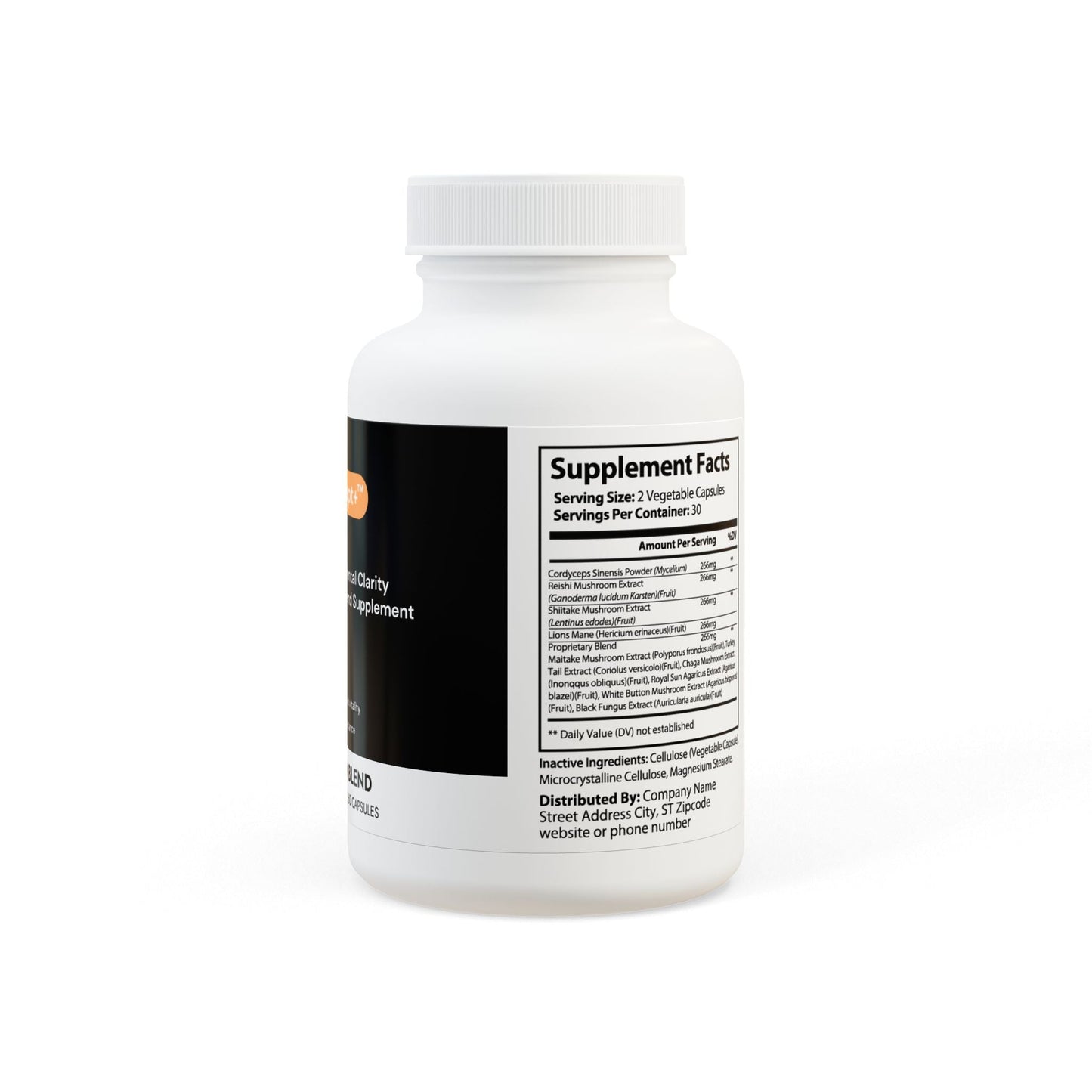 Daily Adapt+™ Brain Fog & Clarity Mushroom Blend Supplement