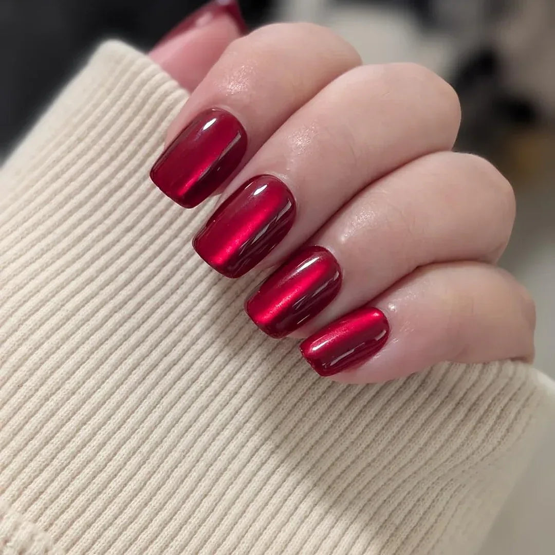 Hot Love Square Nails - Press On Nails