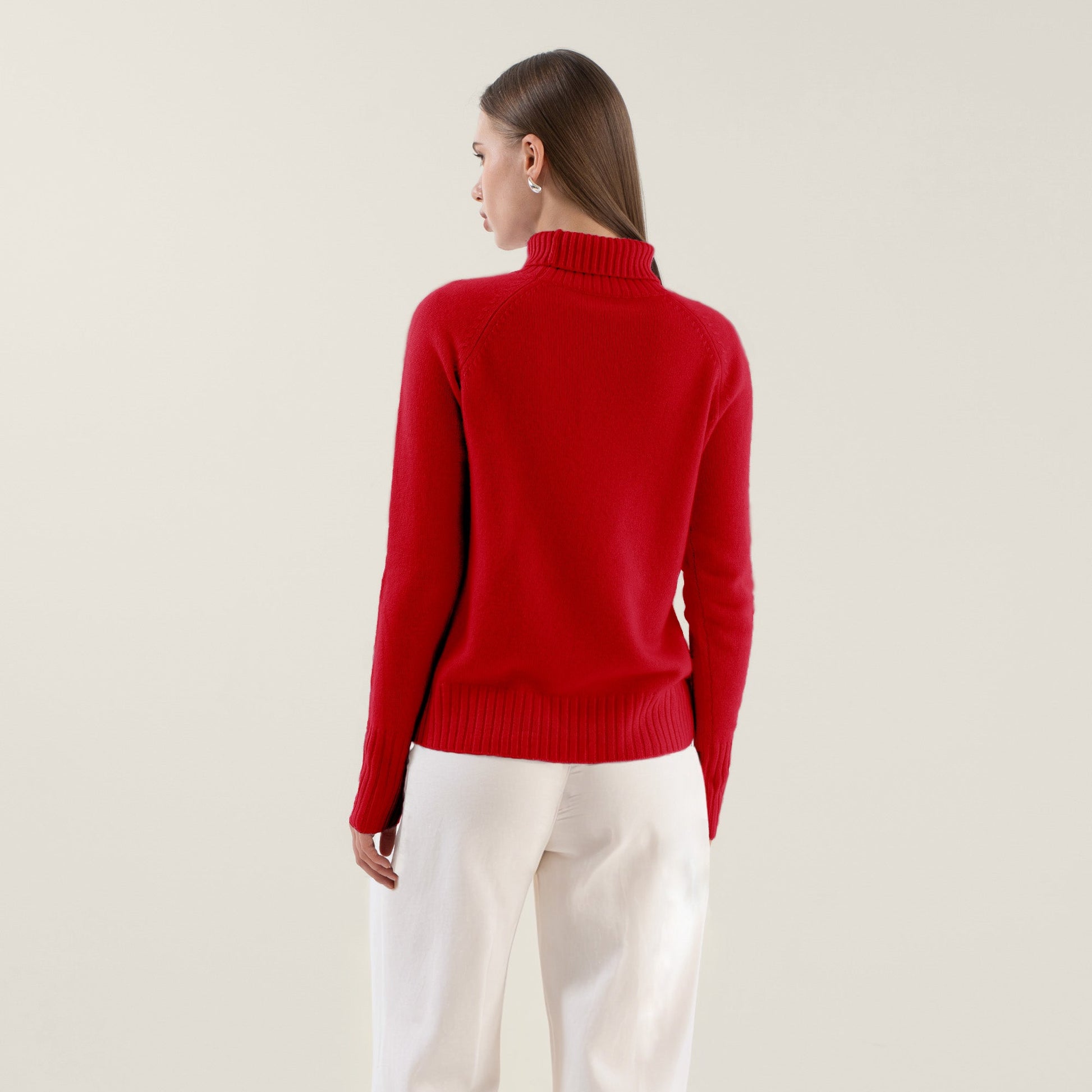 Emma Cashmere Relaxed Turtleneck Sweater