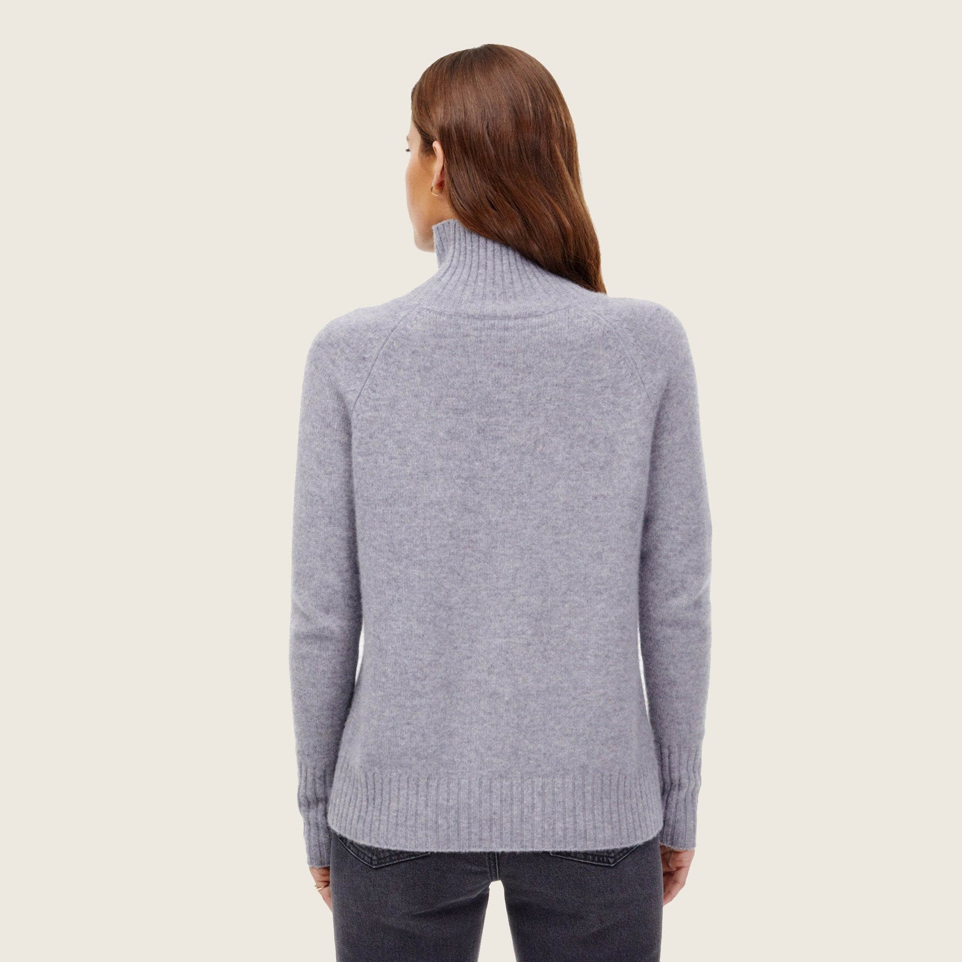 Emma Cashmere Relaxed Turtleneck Sweater