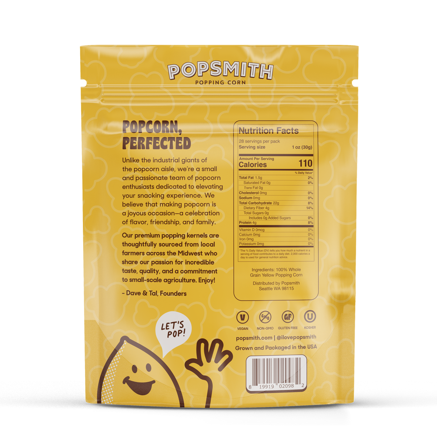 Yellow Popping Corn