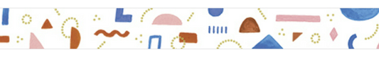 SODA transparent Masking Tape 0.4" Metallic / Parts