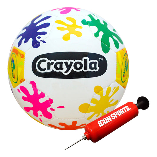 Crayola Soccer Ball CRAY400BL Size 5 - Ink Splash