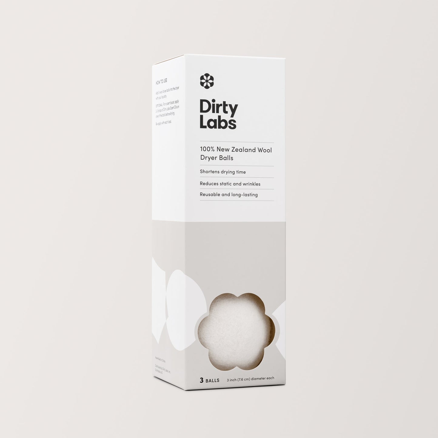 100% New Zealand Wool Dryer Balls v2