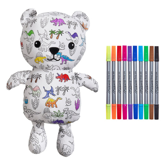 colour-in dinosaur Artie Bear®