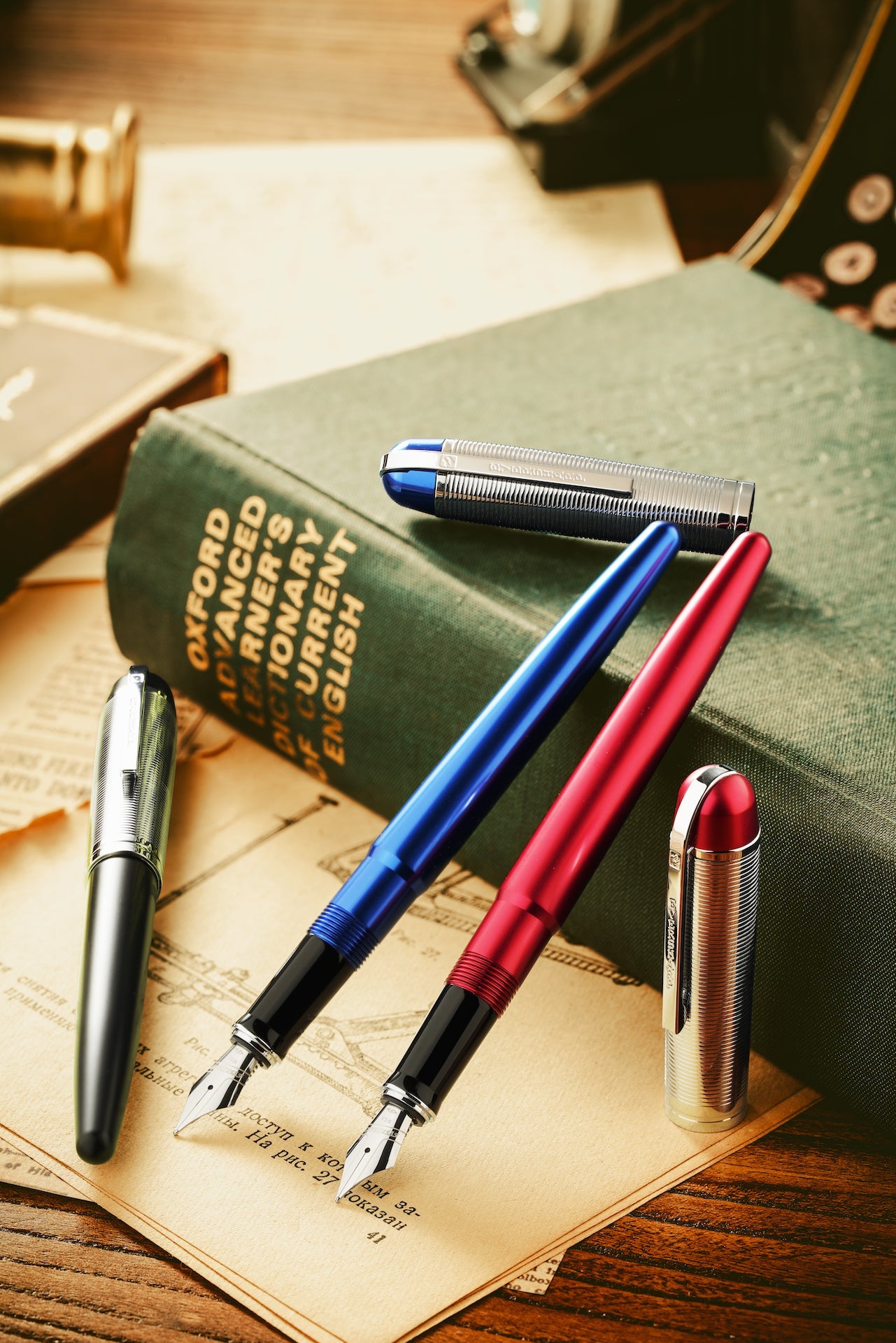 Wahl-Eversharp Skyline Aviator Black Fountain Pen