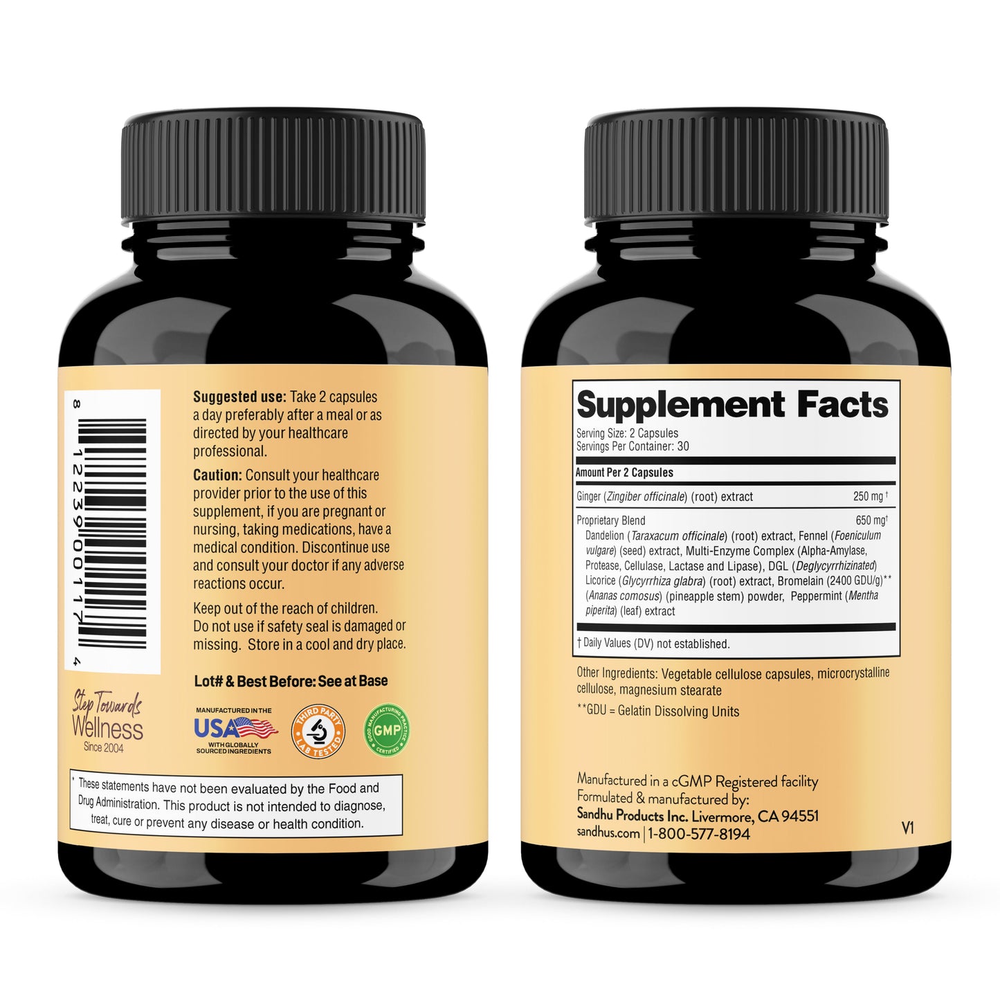 Debloat Capsules - 60 Ct