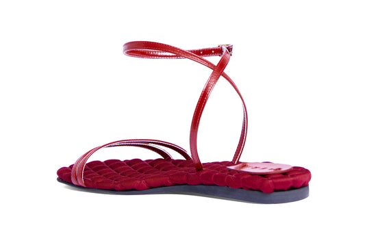 FAYE Cranberry Brushed Effect