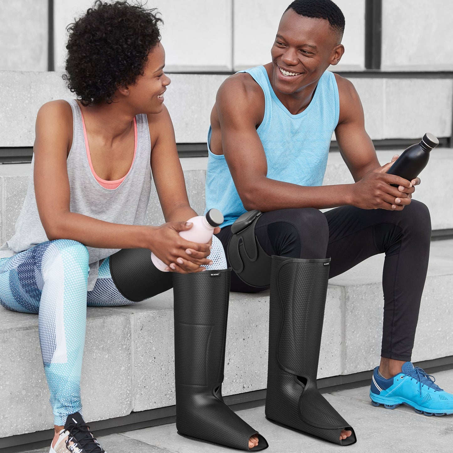 FIT KING Rechargeable Full Leg Massager | FT-060A