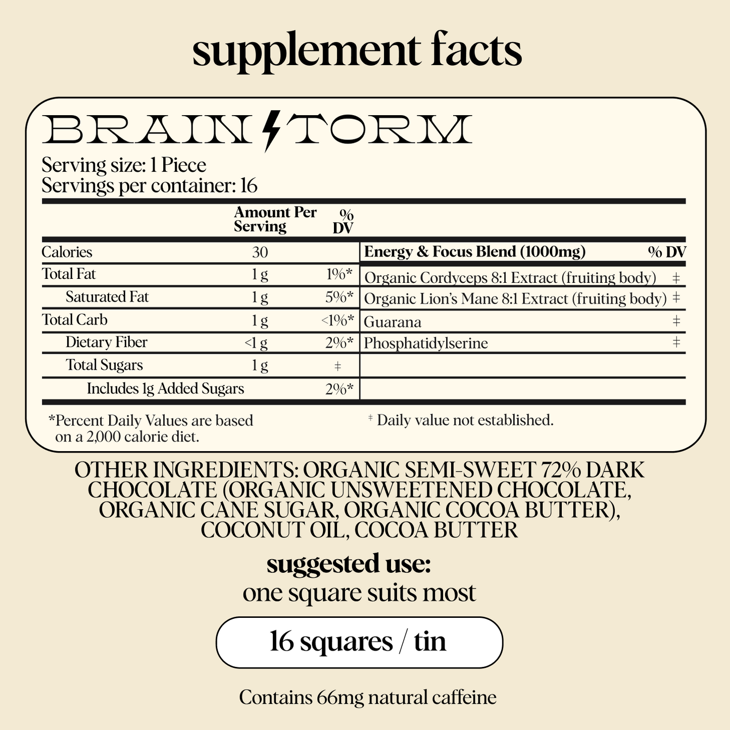 Everyday Duo - Brainstorm and Nightcap Functional Mushroom Chocolates