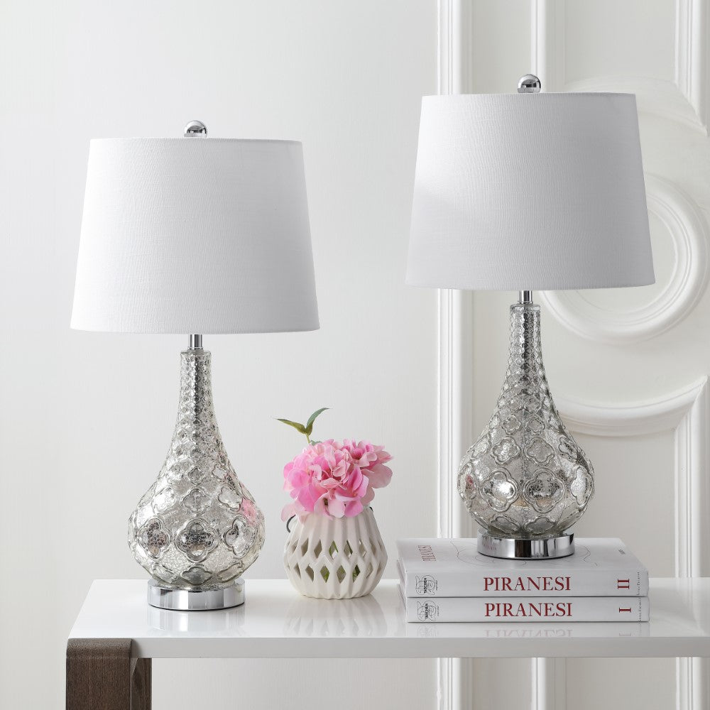 Darren 25.5" Glass LED Table Lamp