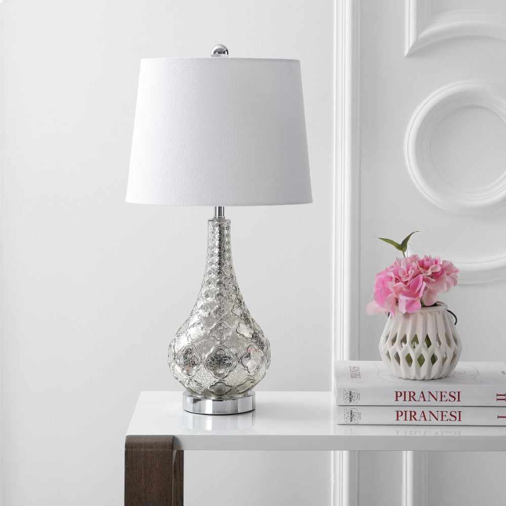 Darren 25.5" Glass LED Table Lamp