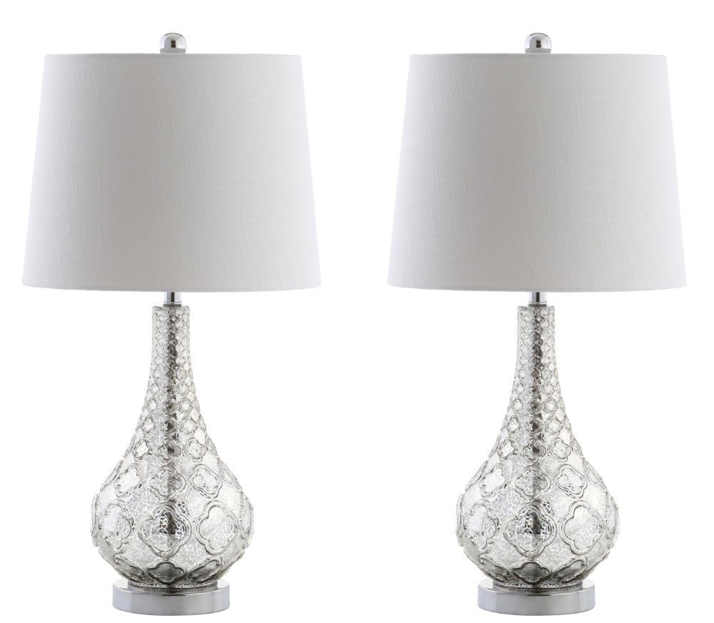 Darren 25.5" Glass LED Table Lamp