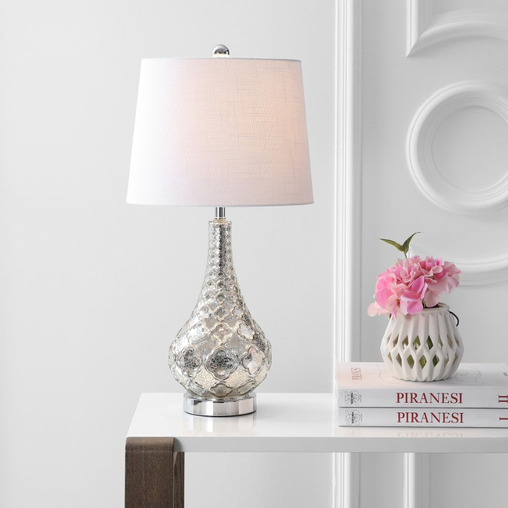 Darren 25.5" Glass LED Table Lamp