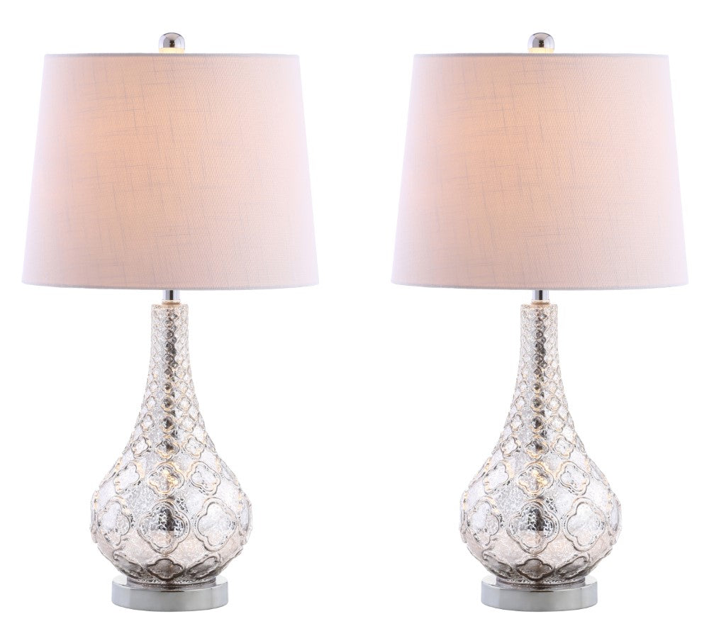 Darren 25.5" Glass LED Table Lamp