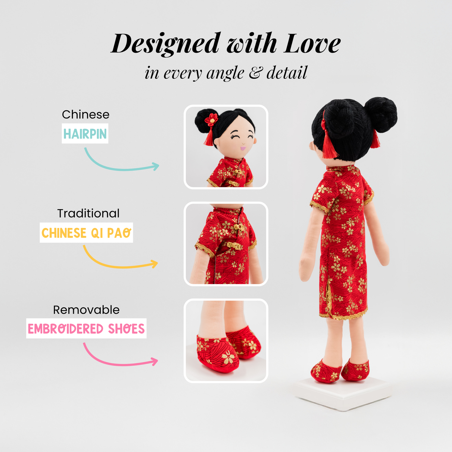 Chinese 'Mei' Cultural Doll