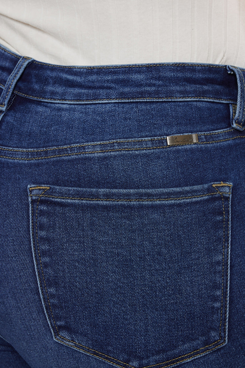 Alannah Essentials High Rise Slim Straight Leg Jeans (Plus Size)