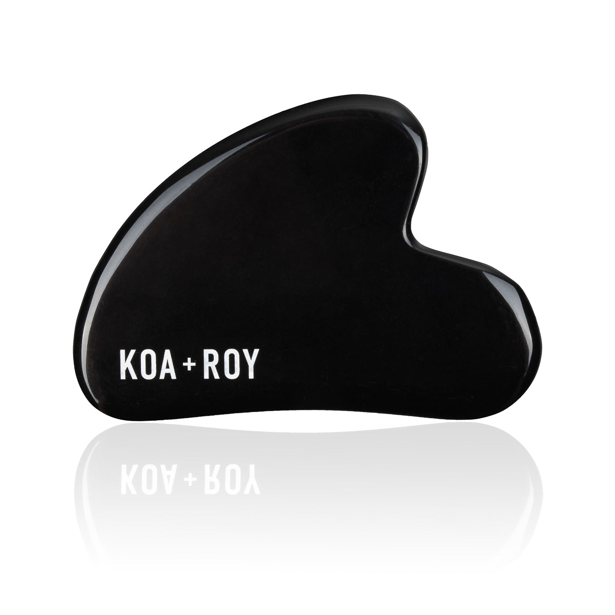 Black Obsidian Face Gua Sha Tool v2