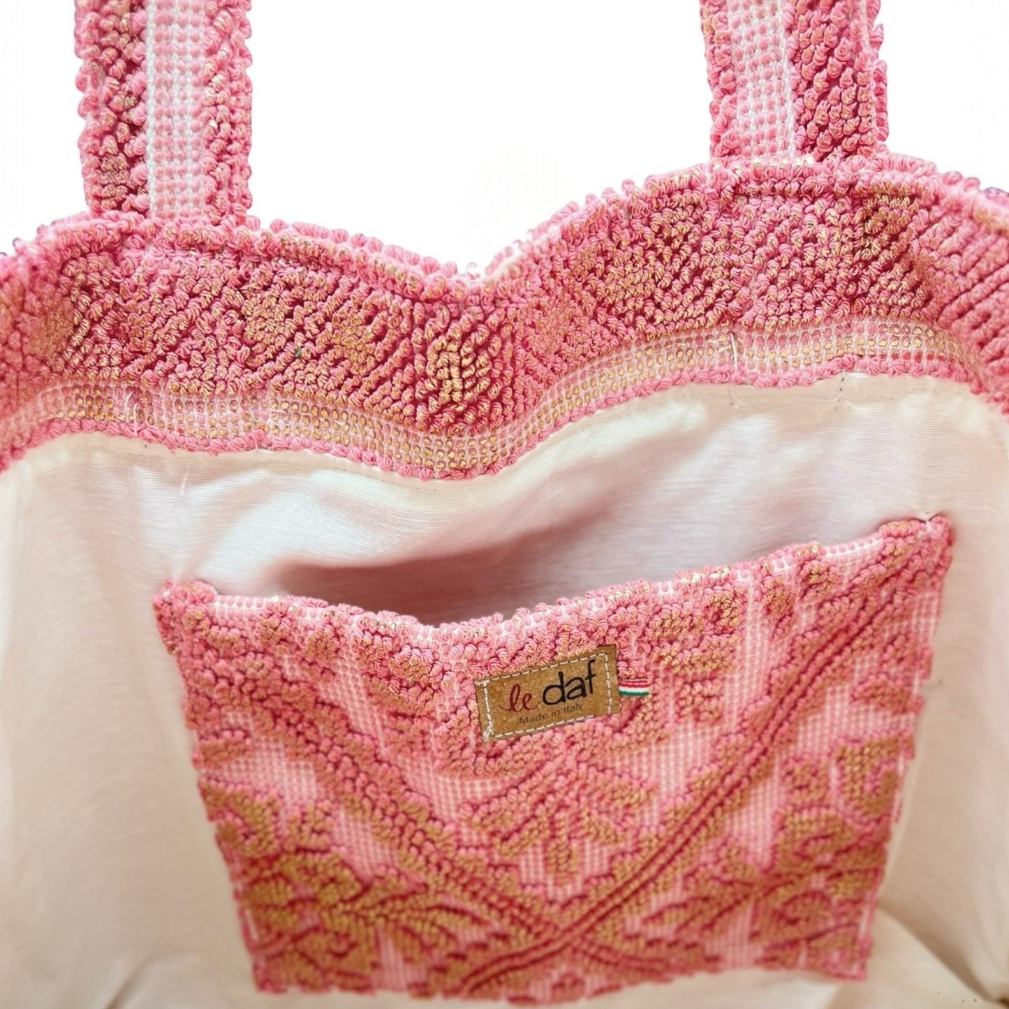Olbia Shopping + Beach Tote Pink