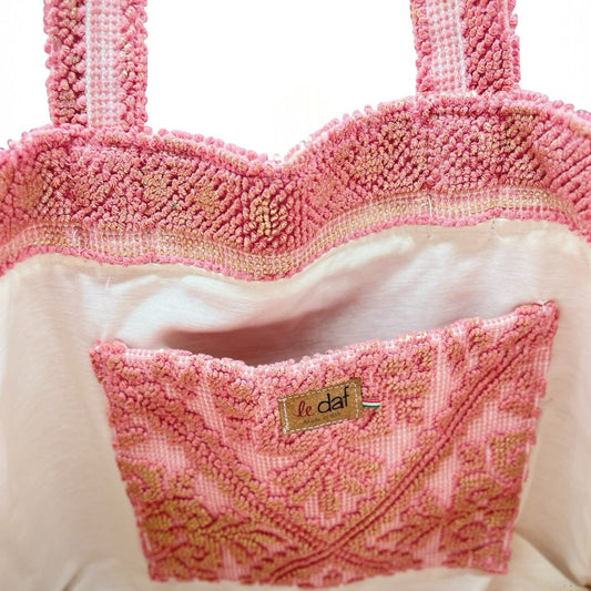 Olbia Shopping + Beach Tote Pink
