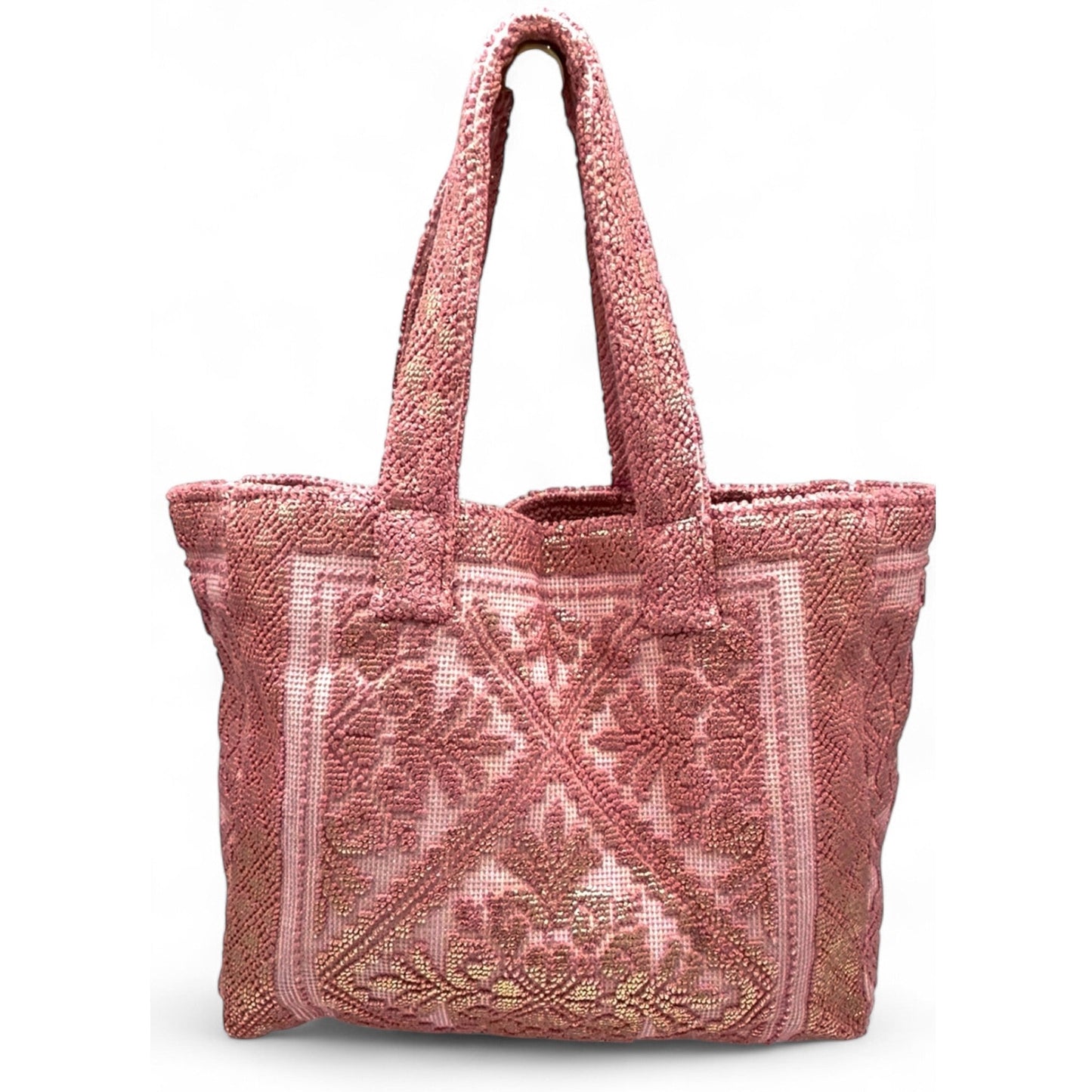 Olbia Shopping + Beach Tote Pink