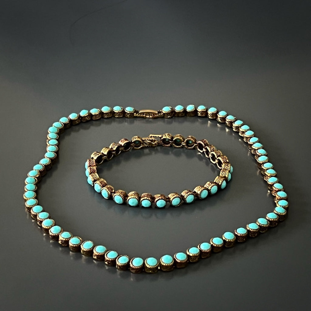 Turquoise Tennis Mystic Necklace