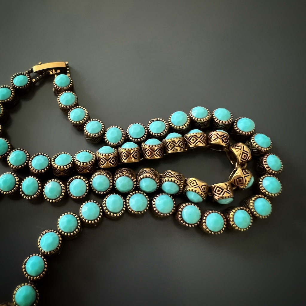 Turquoise Tennis Mystic Necklace