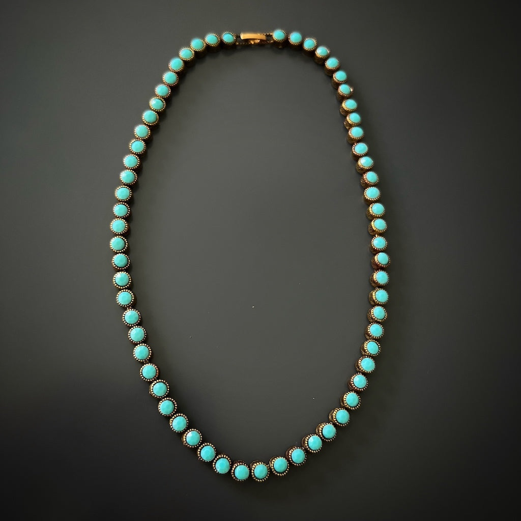 Turquoise Tennis Mystic Necklace