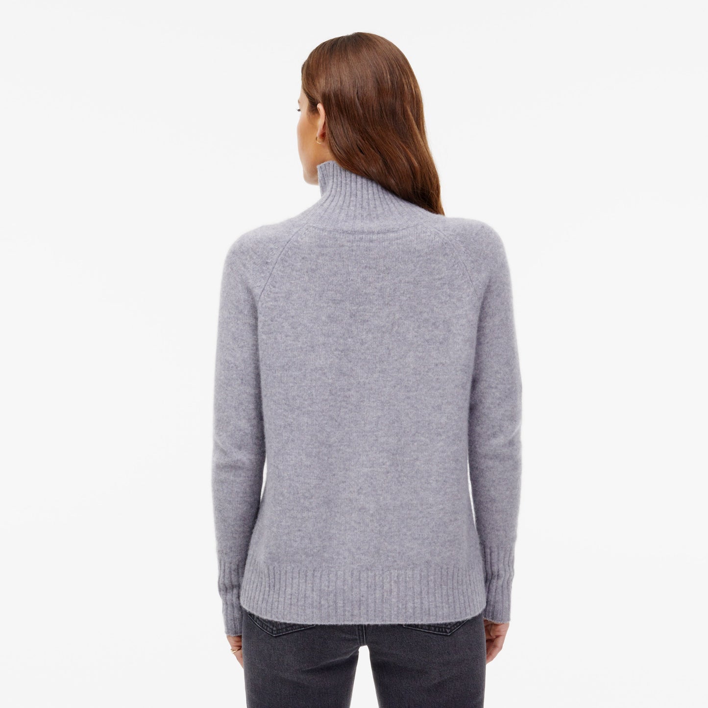 Emma Cashmere Relaxed Turtleneck Sweater