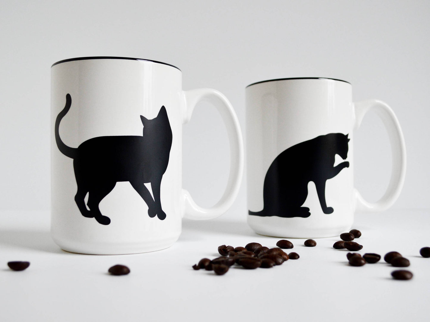 Black Cat Coffee Mug