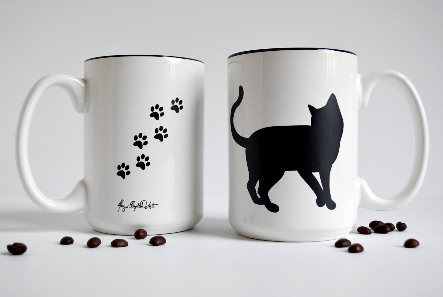 Black Cat Coffee Mug