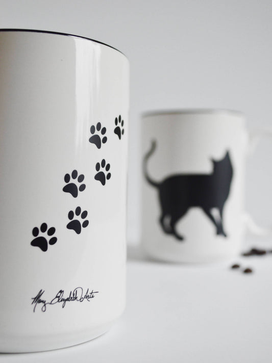 Black Cat Coffee Mug