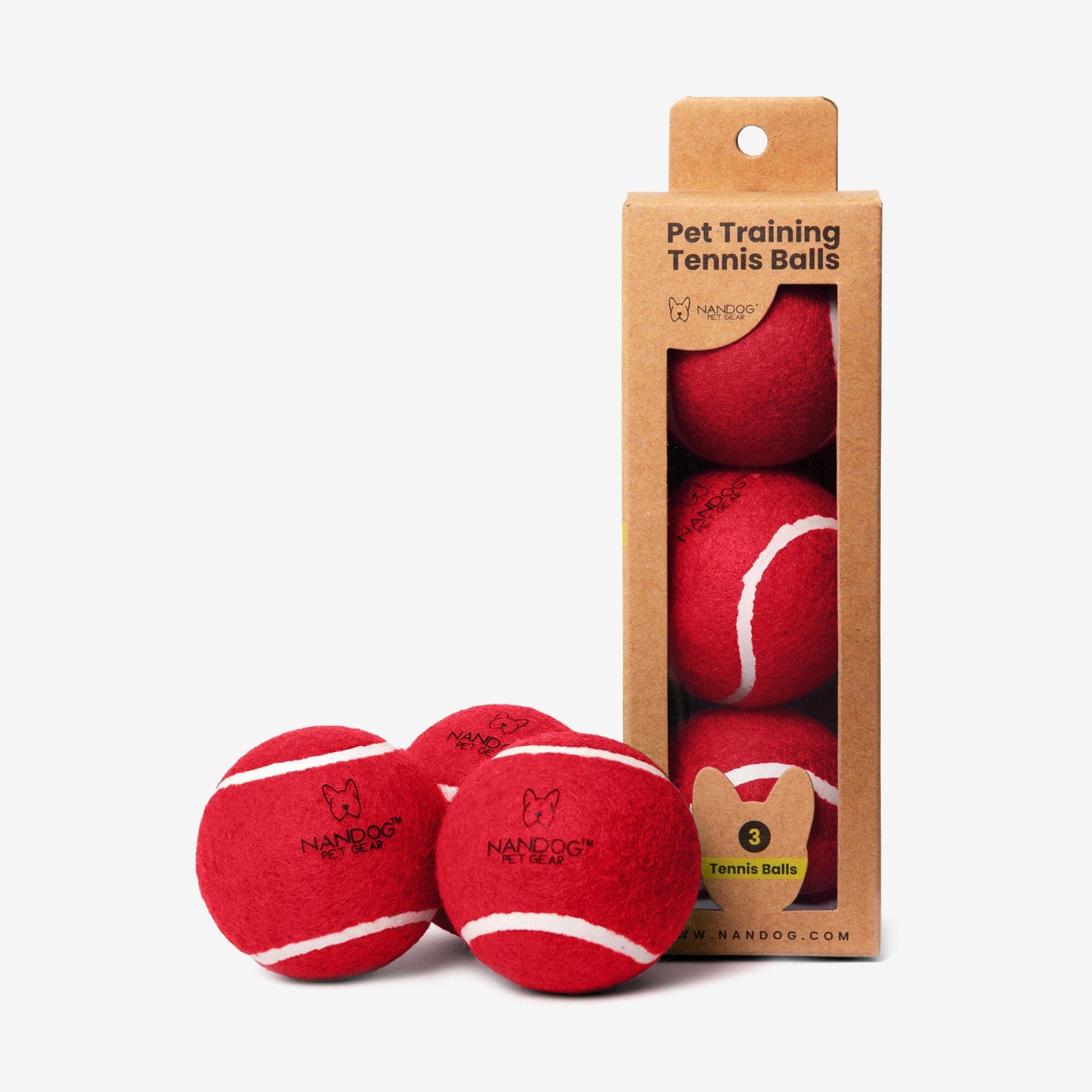 Training Balls Set in Red