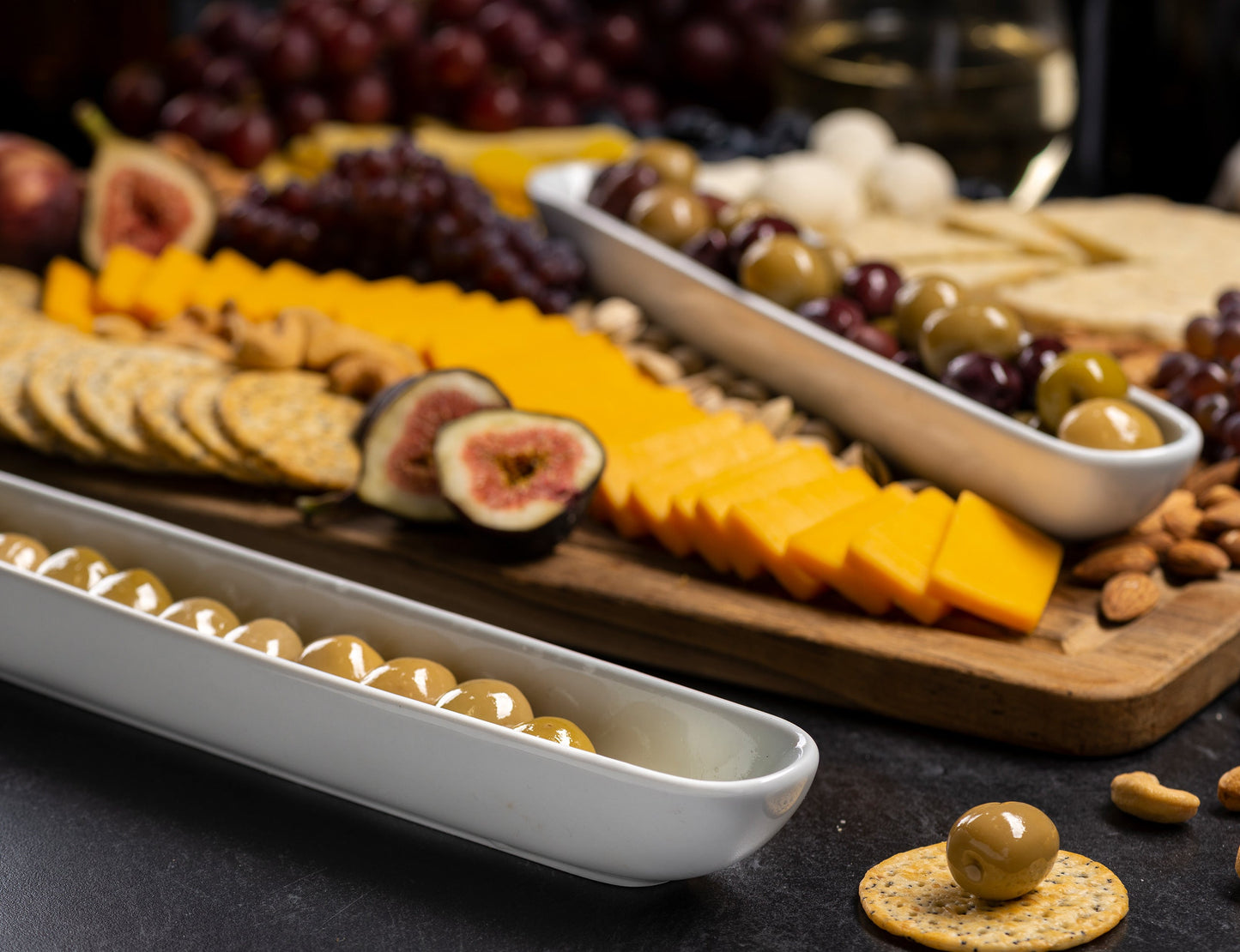 Olive Tray, Set of 2