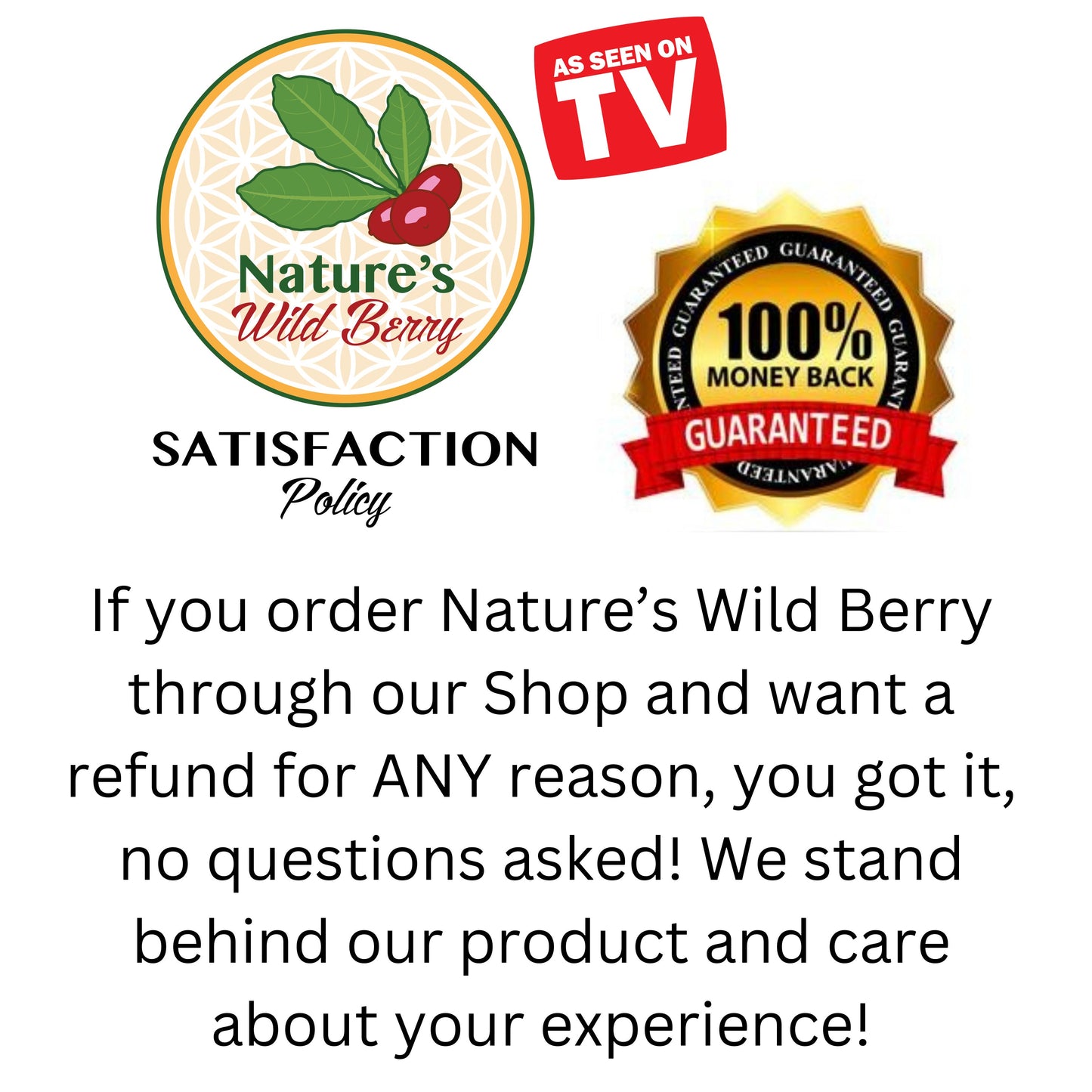 Nature's Wild Berry 50 Serving Resealable Standup Pouch